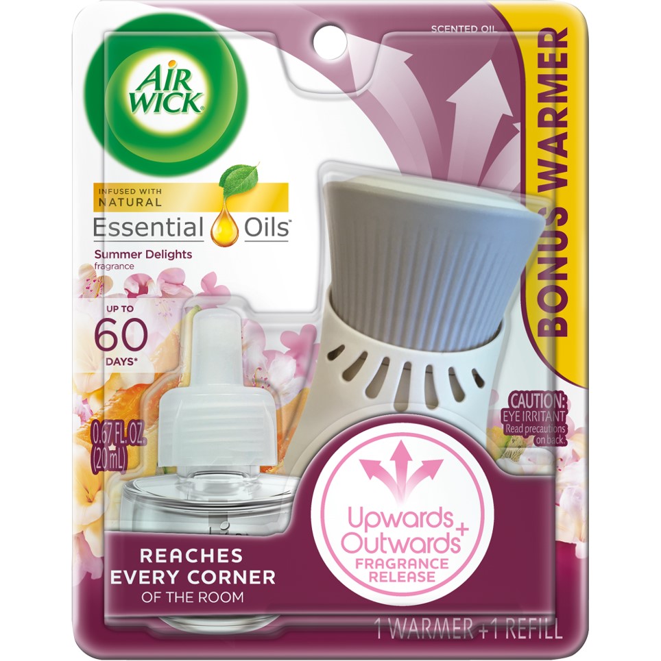 AIR WICK® Scented Oil - White Flowers & Melon Summer Delights - Kit